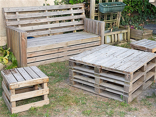 DIY-pallträdgårdsmöbler: Dekorera med möbler tillverkade av pallar