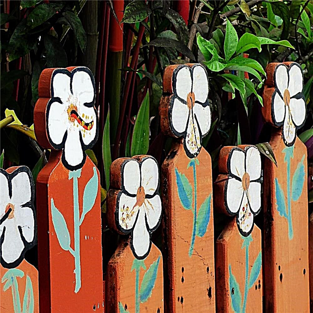 Dekorative Zäune für Gärten: Ideen für lustige Gartenzäune