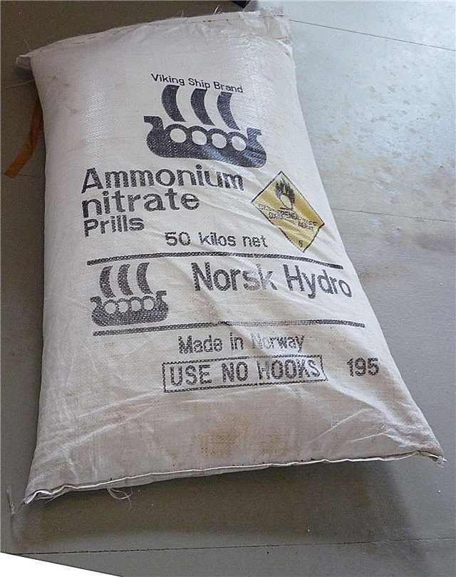 Fertilizante de nitrato de amônio: Como usar o nitrato de amônio em jardins